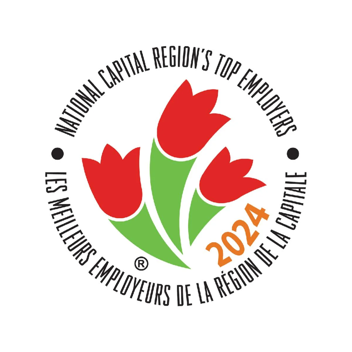 National Capital Region's Top Employers 2024 logo